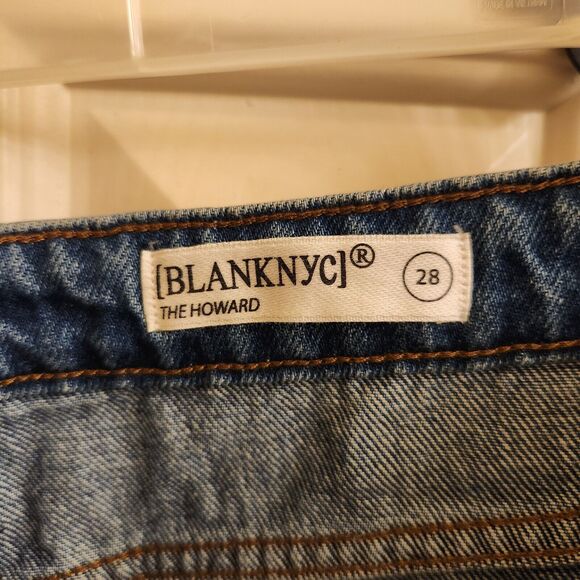 Blank NYC Jeans, The Howard Mid-rise Loose Fit Jeans NWT Organic Cotton 28 - Picture 4 of 8